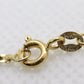 14k Necklace Speciality Chain Made in Italy. 16in