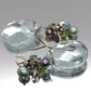 Laura Gibson Dangle Earrings. Sterling Silver with Quartz (453)