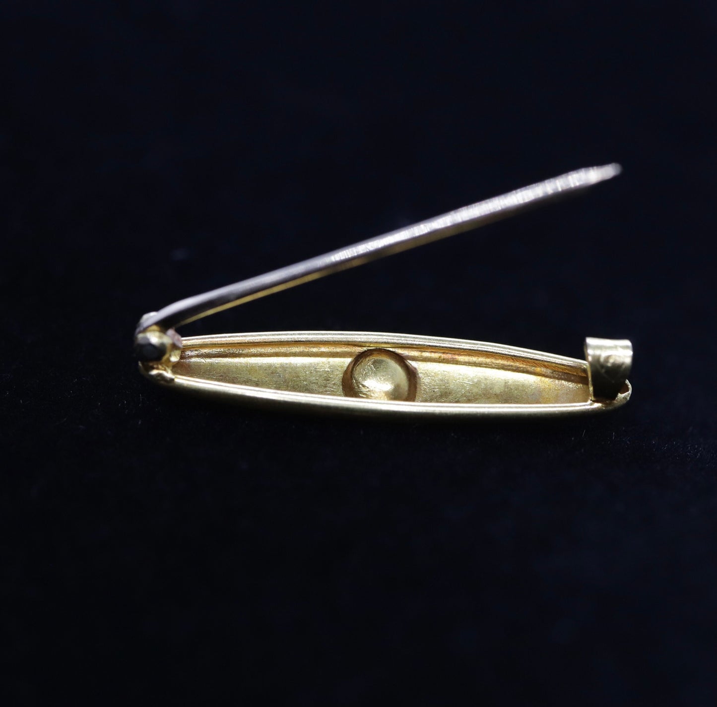 14k Pearl Seed Pin Brooch.