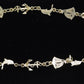14k Sea Dolphin Sailboat Anchor Charm bracelet. Nautical Bracelet. Marine Bracelet. Michael Anthony MA bracelet
