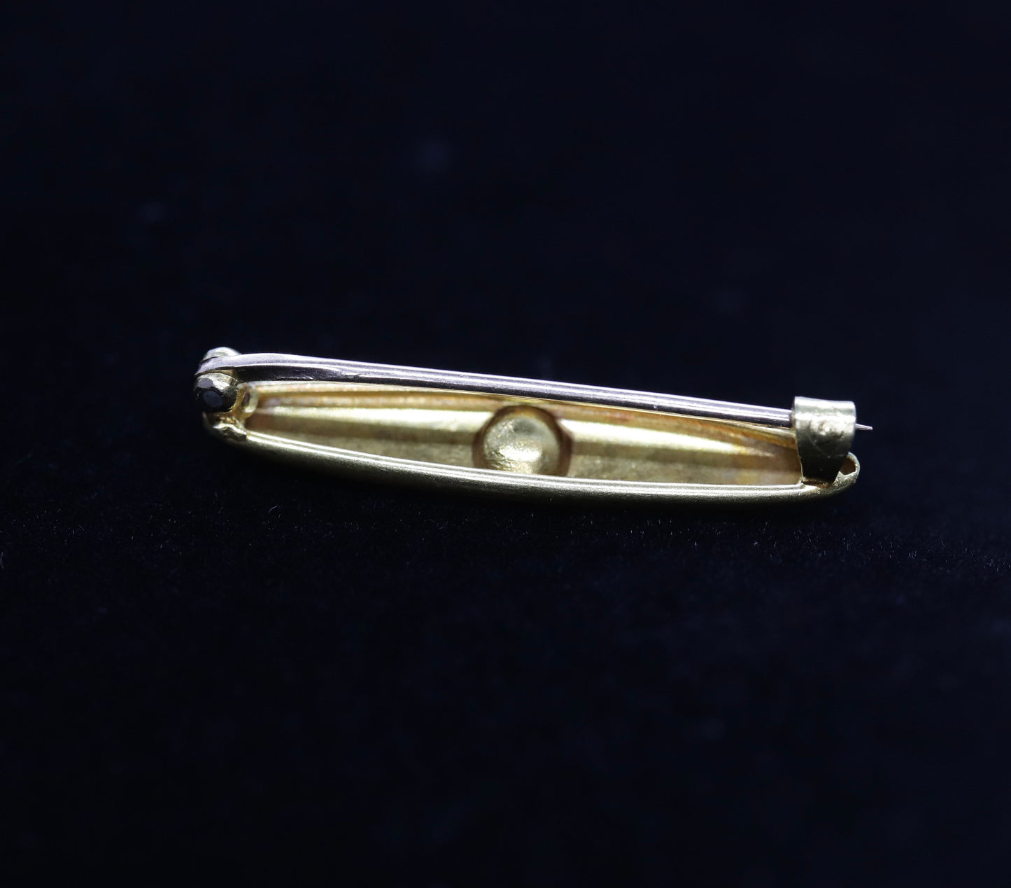 14k Pearl Seed Pin Brooch.