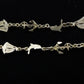 14k Sea Dolphin Sailboat Anchor Charm bracelet. Nautical Bracelet. Marine Bracelet. Michael Anthony MA bracelet