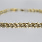 Michael Anthony MA 14k Rope Chain bracelet