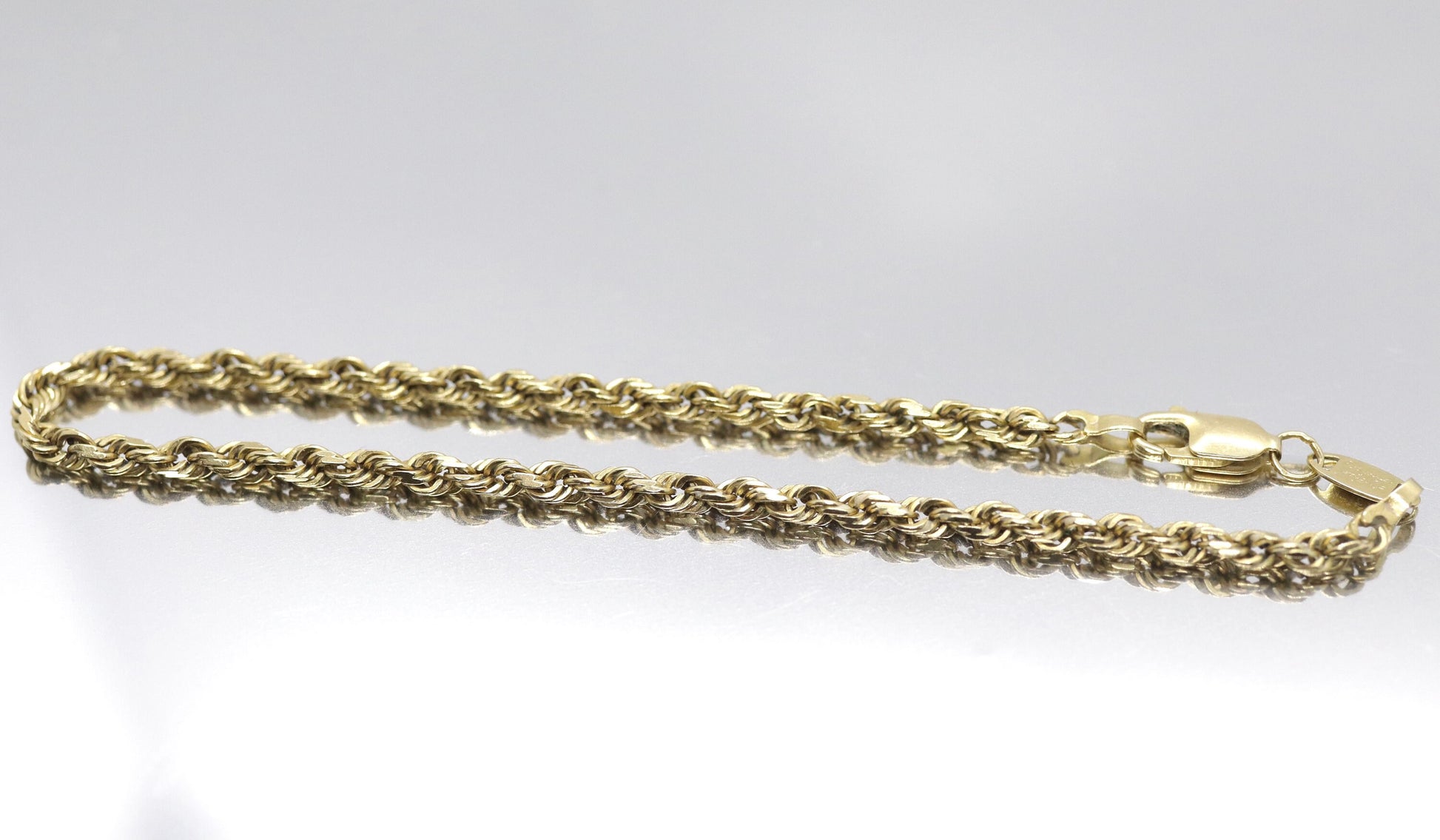 Michael Anthony MA 14k Rope Chain bracelet