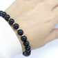 14k Peter Brams PBD Onyx and Lapis Lazuli necklace and bracelet. Onyx Lapis Lazuli bead necklace and bracelet