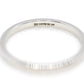 Platinum Band 2mm wide. Half round thin wedding band. Platinum ring. Band for Women and Men. Size 8.5. Platinum