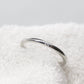 Platinum Band 2mm wide. Half round thin wedding band. Platinum ring. Band for Women and Men. Size 8.5. Platinum