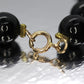 14k Peter Brams PBD Onyx and Lapis Lazuli necklace and bracelet. Onyx Lapis Lazuli bead necklace and bracelet