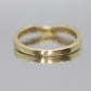 14k Diamond Eternity ring. Channel set Diamond V band