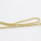 14k Gold Twisted Rope Bracelet 1.5mm 1.7 grams. Gold braided rope bracelet