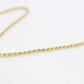 14k Gold Twisted Rope Bracelet 1.5mm 1.7 grams. Gold braided rope bracelet