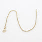 14k Gold Twisted Rope Bracelet 1.3mm 1.3 grams. Gold braided rope bracelet