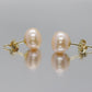 14k Pearl Stud earrings
