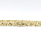 14k Gold Nugget Bracelet. Mens or Womens Yellow gold nugget bracelet. 9.1grams 5mm wide st(295)
