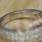18k Pave Diamond Buckle Ring. SIMON G 18k diamond buckle ring. 18k White and Rose Gold