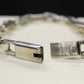 Heavy 925 Sterling Silver LINK Bracelet. 925 Silver Chain Bracelet 36.5g st(21/85)