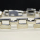 Heavy 925 Sterling Silver LINK Bracelet. 925 Silver Chain Bracelet 36.5g st(21/85)