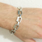 Heavy 925 Sterling Silver LINK Bracelet. 925 Silver Chain Bracelet 36.5g st(21/85)