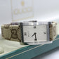 Vintage GUCCI 8600J Quartz Canvas and Leather Watch Timepiece