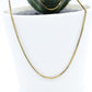 8k dainty Box chain necklace. 333 GOLD Box Chain necklace. 14.5in