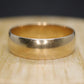 JR Wood 10K Band. Vintage Jr Wood and Sons Thick Wedding Band Sz7 2.9g