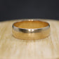 JR Wood 10K Band. Vintage Jr Wood and Sons Thick Wedding Band Sz7 2.9g