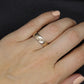 JR Wood 10K Band. Vintage Jr Wood and Sons Thick Wedding Band Sz7 2.9g