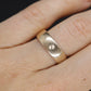 JR Wood 10K Band. Vintage Jr Wood and Sons Thick Wedding Band Sz7 2.9g