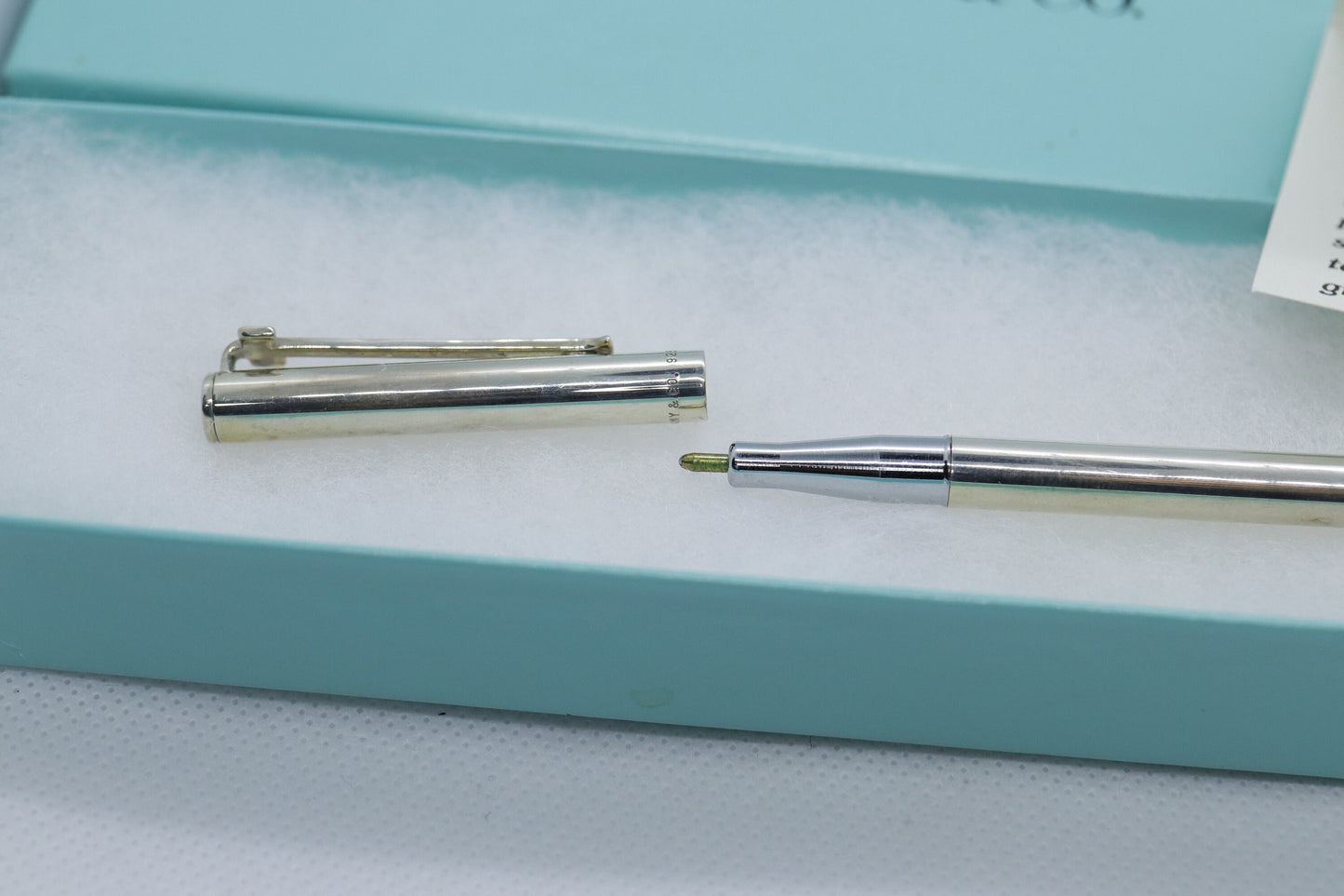 Tiffany and Co. PEN Sterling Silver T Clip Executive PEN