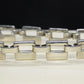 Heavy 925 Sterling Silver LINK Bracelet. 925 Silver Chain Bracelet 36.5g st(21/85)