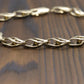 14k Heavy Specialty Link Bracelet. 14k Yellow Gold Bracelet. 16g with 8in length