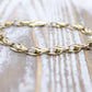 14k Heavy Specialty Link Bracelet. 14k Yellow Gold Bracelet. 16g with 8in length