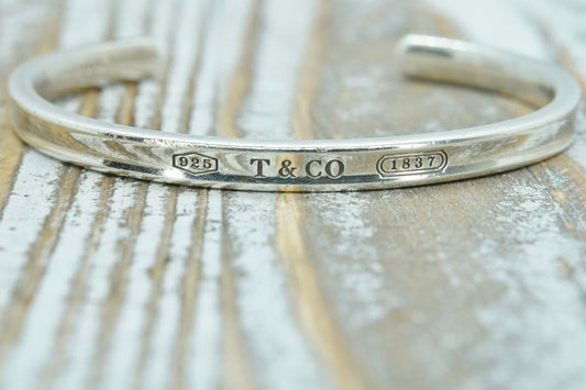 Tiffany and Co. 1837 Sterling Silver Cuff bracele