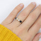 Stunning 14k 1/2ctw Diamond with pear sapphires ring. 14k Diamond and sapphire band.