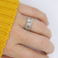 14k Diamond Solitaire with accents. 1.09ctw diamonds Vintage 14k Engagement or Wedding ring.