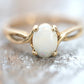 10k Opal Solitaire ring.