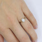 10k Opal Solitaire ring.