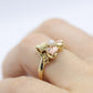 Black Hills Gold Ring with a Pearl. 10k Multi-Tone Black Hills Gold Pearl Ring.