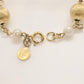 Gold Filled Sphere and Pearl Bracelet. 12k 1/20 Gold Filled Sphere ball bracelet