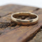 ARTCARVED JR Wood 10K Band. Vintage Jr Wood and Sons ART carved Wedding Band Sz9.5 4.2g st(67/85)