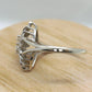 Diamond Cluster Marquise Ring. Diamond Ring. 14k Gold Ring. Multiple Diamond Cluster Marquise Solitaire. SZ 9.25