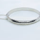 Bangle Hinged Bracelet Sterling Silver. 925 Silver Hammered Textured Bracelet