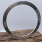 Tiffany and Co. 1837  Sterling Silver bracelet. RARE flat disk circle bangle bracelet. st(59/80)