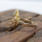 Black Hills Gold Ring. Marquise 10k Multi-Tone Black Hills Gold Statement Ring. st(73/60)