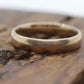 ARTCARVED JR Wood 10K Band. Vintage Jr Wood and Sons ART carved Wedding Band Sz9.5 4.2g st(67/85)