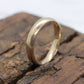 ARTCARVED JR Wood 10K Band. Vintage Jr Wood and Sons ART carved Wedding Band Sz9.5 4.2g st(67/85)