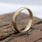 ARTCARVED JR Wood 10K Band. Vintage Jr Wood and Sons ART carved Wedding Band Sz9.5 4.2g st(67/85)