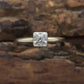 Art Deco Diamond ring. 14k Yellow and White Gold Square table. st(51/75)