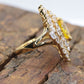Vintage CZ Sterling silver Ring (11/50)