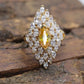 Vintage CZ Sterling silver Ring (11/50)